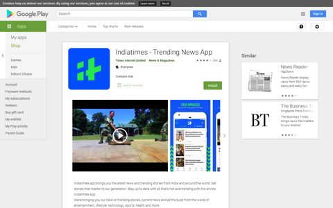Indiatimes - Trending News App - Apps on Google Play