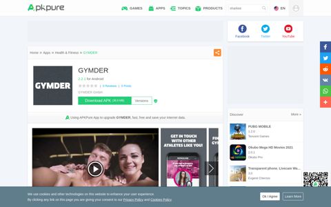 GYMDER for Android - APK Download - APKPure.com