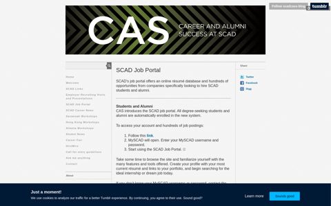 SCAD Job Portal – Career and Alumni Success at SCAD