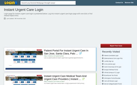 Instant Urgent Care Login - Loginii.com