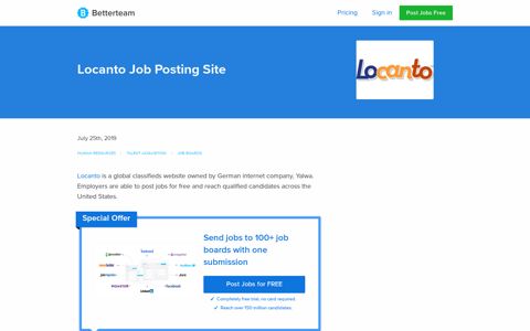 Locanto Pricing, How to Post, Key Information, and FAQs
