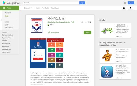 MyHPCL Mini – Apps on Google Play