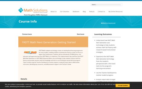 FASTT Math Next Generation Getting Started | Math Solutions
