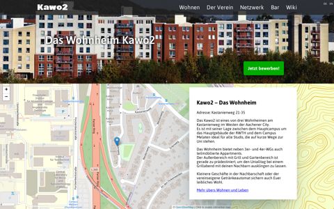 Kawo2: Das Wohnheim Kawo2