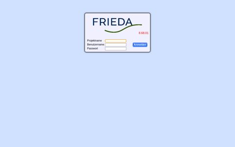 FRIEDA - Login - HTTP