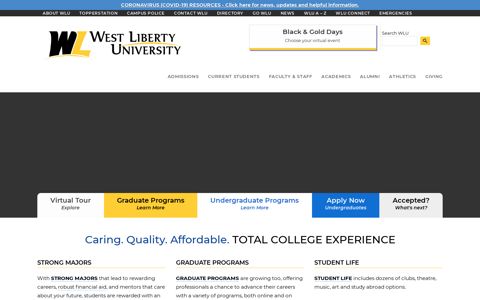 West Liberty University: Affordable Public College Near ...