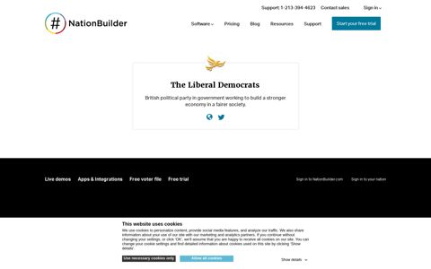The Liberal Democrats at NationBuilder