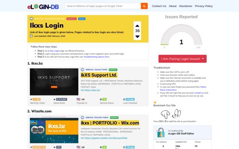 Ikxs Login - A database full of login pages from all over the ...