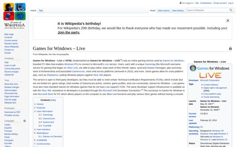 Games for Windows – Live - Wikipedia