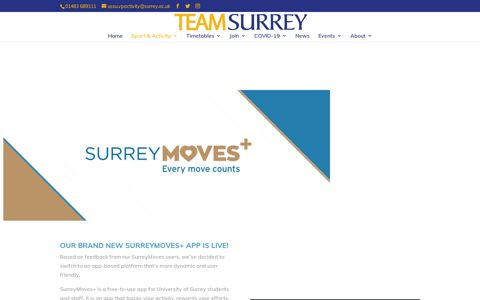 SurreyMoves+ - Team Surrey