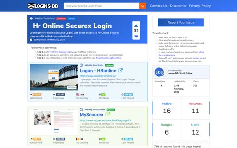 Hr Online Securex Login - Logins-DB