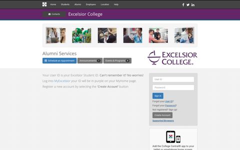 Excelsior College - College Central Network®
