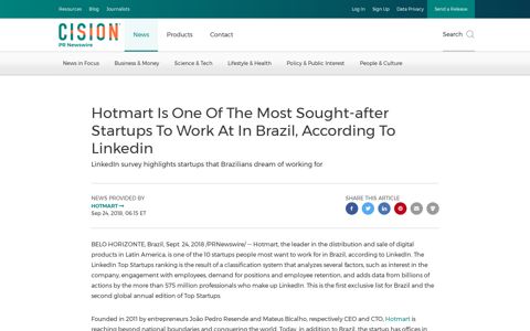 Hotmart Is One Of The Most Sought-after Startups To Work At ...