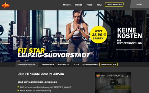 Fitnessstudio Leipzig-Südvorstadt | FIT STAR