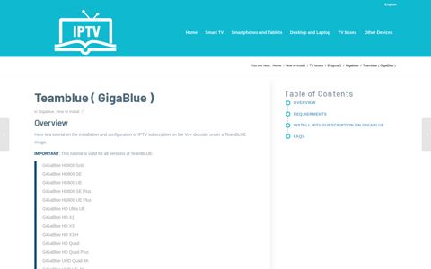 Teamblue ( GigaBlue ) – IPTV Tutorials
