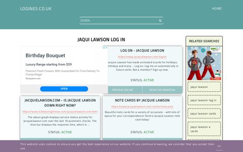 jaqui lawson log in - General Information about Login