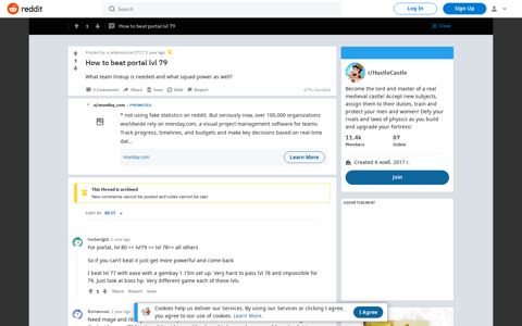 How to beat portal lvl 79 : HustleCastle - Reddit
