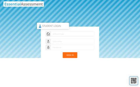 Student Login - Essential Assessment