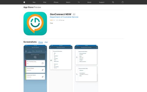 ‎GovConnect NSW on the App Store