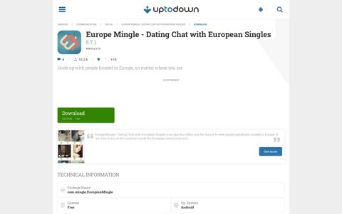Download Europe Mingle - Dating Chat with European ...