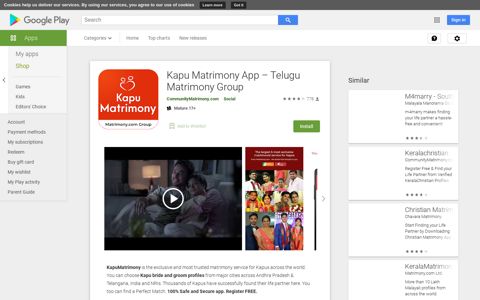 KapuMatrimony App – Telugu Matrimony Group - Apps on ...