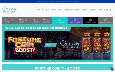 Fortune Coin™ - Boost! | Ocean AC - Ocean Casino Resort