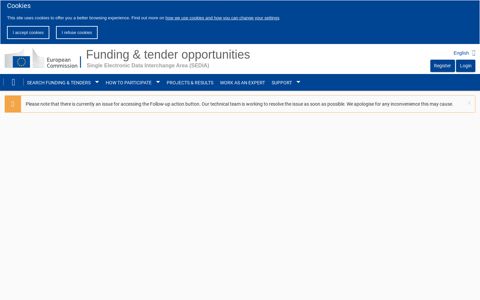 Funding & Tender Portal - European Commission