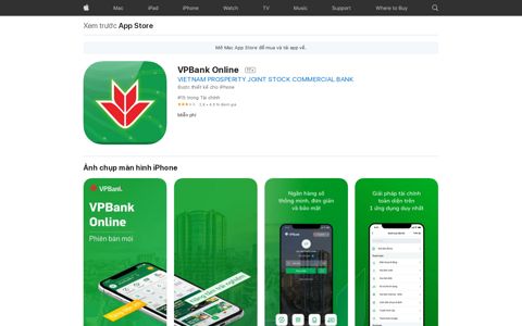 ‎VPBank Online trên App Store - Apple
