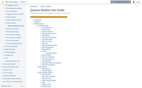 Queues Module User Guide - FreePBX Wiki