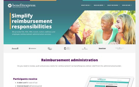 FSA Reimbursement Administration Services | benefitexpress