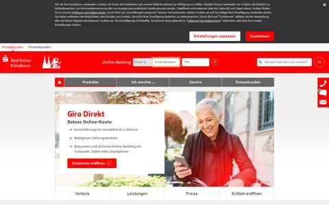 Giro Direkt - das flexible Online-Girokonto - Sparkasse ...