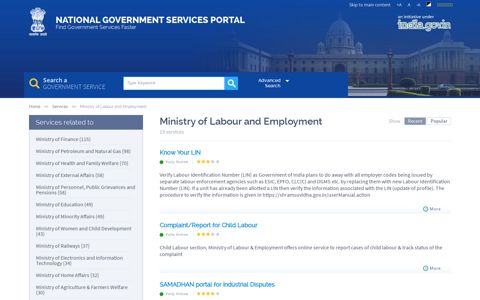 Ministry of Labour and Employment | National Government ...