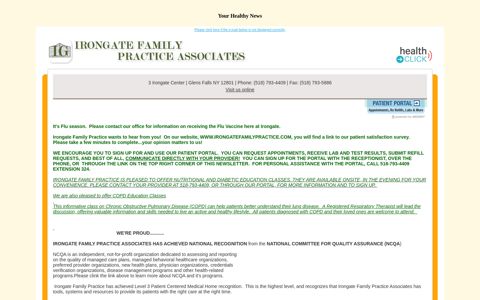 NewsletterArchive - HealthBanks / Patient Pulse