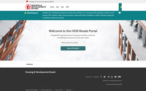 HDB Resale Portal - HDB