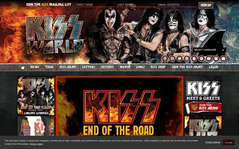 KISS Online :: Buy Tickets Now!