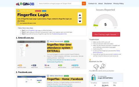 Fingerflex Login - A database full of login pages from all over ...