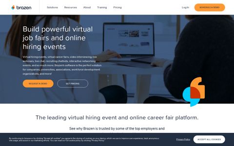 Virtual Career Fairs & Online Hiring Event Platform