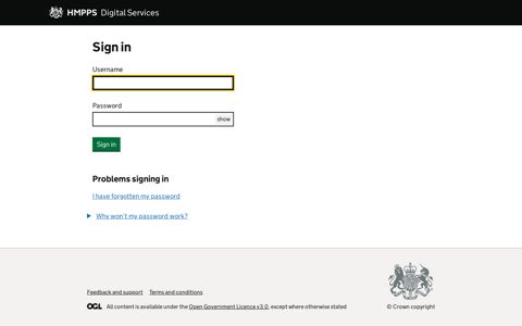 HMPPS Digital Services - Sign in - Justice.gov.uk justice.gov.uk