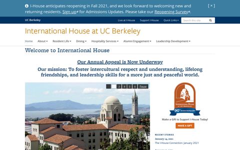 International House Berkeley - University of California, Berkeley