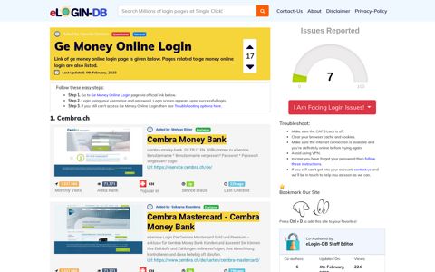 Ge Money Online Login - A database full of login pages from ...