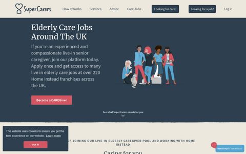 Elderly Care Jobs - SuperCarers