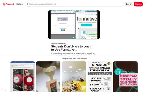 Students Don't Have to Log In to Use Formative (goformative ...