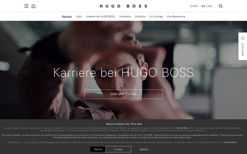 Karriere bei HUGO BOSS - HUGO BOSS Group