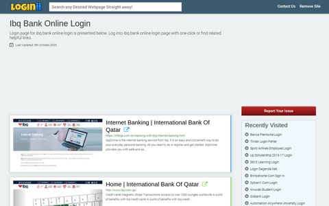 Ibq Bank Online Login - Loginii.com