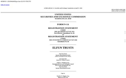 Elfun Trusts - SEC.gov