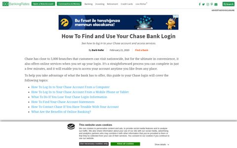 How To Find and Use Your Chase Bank Login ...