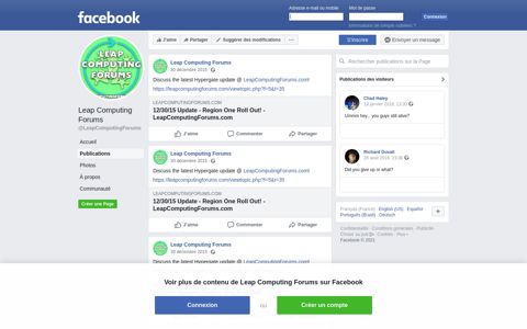Leap Computing Forums - Posts | Facebook