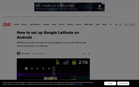 How to set up Google Latitude on Android - CNET
