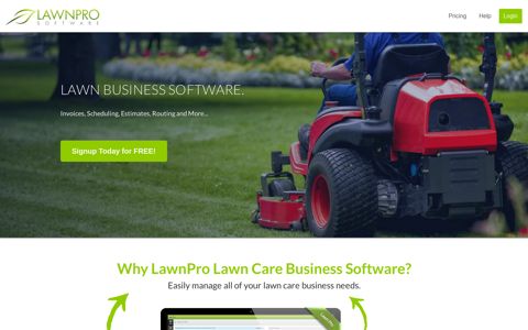 Lawn Pro Software