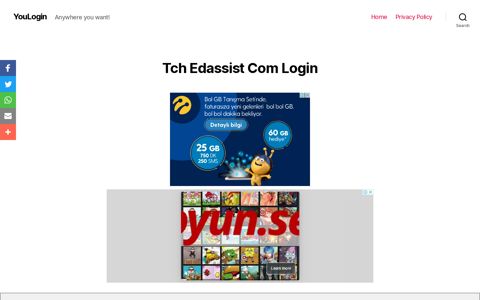 ▷ Tch Edassist Com Login - YouLogin - Youlogin.net